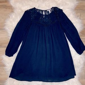 Liz Lange Maternity Blue Shirt